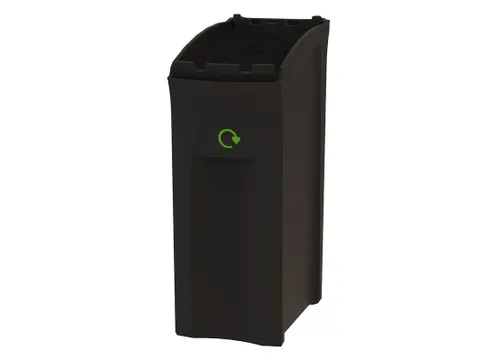 Slim-line Container Midi Envirobin 82 Liter Zwart