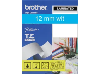 Labeltape Brother P-touch TZe-535 standaard 12mm wit op blauw - 3