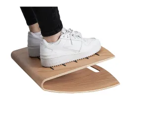 ERGOFEET Comfort: ergonomische houten voetensteun tweezijdig ontwerp - 5
