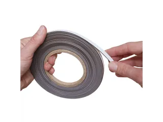 Magneetband beschrijf- en wisbaar MAUL 10mx10mmx1mm wit - 2