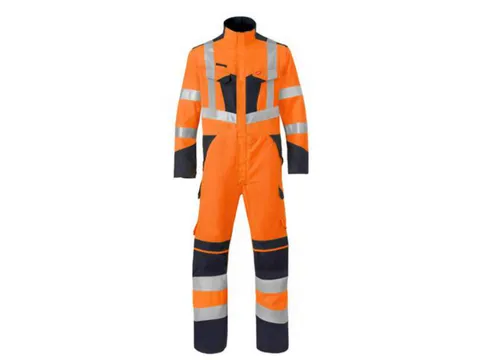 Havep 20251 hi-vis coverall, fluo oranje/marineblauw, maat 46, per stu
