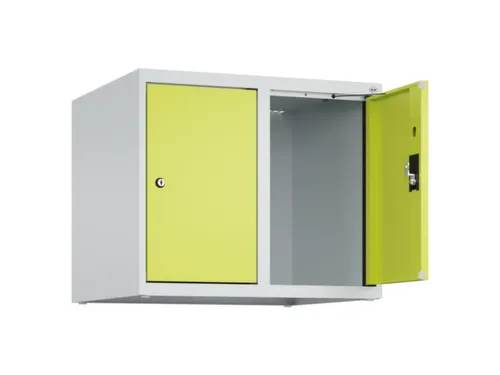 opzetkast,v. locker,2vak.,vak B 300mm,HxBxD 500x600x500mm,cilinderslot