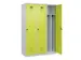 locker voor scheiding van kleding,HxBxD 1850x1200x500mm,3vak