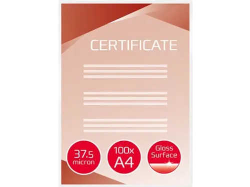 Document lamineerhoes A4 76 micron (2x38 micron), pak van 200 stuks