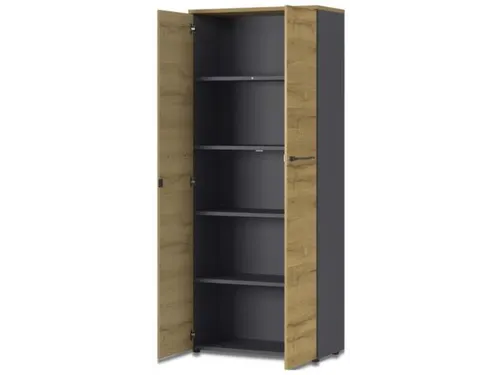 dossierkast,HxBxD 1970x800x400mm,5xhouten vloer,5ordnerhoogte