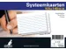 Systeemkaarten A6 105x148mm 100 stuks