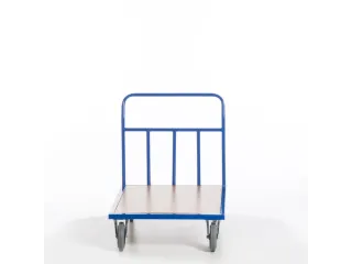 kopwandwagen,draagverm. 500kg,laadvl. LxB 1200x800mm,houtplaat,1wand - 4