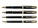 Vulpen Parker Sonnet Black lacquer GT fijn