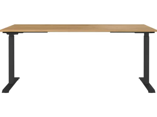Elektrisch ihv bureau,HxBxD 720-1200x1800x800mm,blad Navarra-eiken