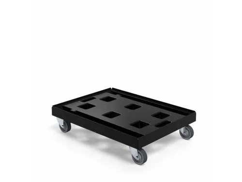 dolly,draagverm. 300kg,laadvl. LxB 602x804mm,platform doorbroken