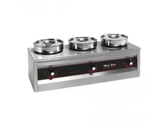 Foodwarmer MAXPRO 3 potten