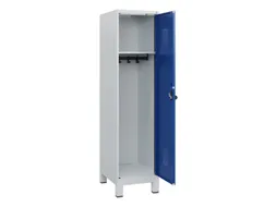 schoollocker,HxBxD 1630x400x500mm,1vak,vak B 400mm,draaigrendel,voeten
