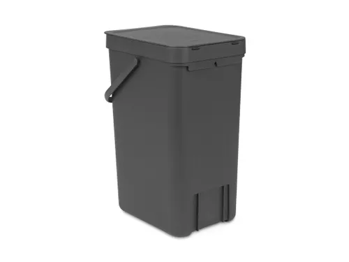 Afvalemmer Sort & Go 16 liter grijs, Brabantia