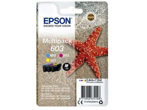 Epson 603 T03U5 Inktcartridge 3 Kleuren Origineel