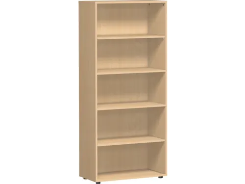 kantoorstelling,HxBxD 1810x800x400mm,4xhouten vloer,5ordnerhoogtes