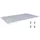 legbord,v. magazijnstelling,BxD 1300x800mm,vakl. 190kg,staal,RAL7035