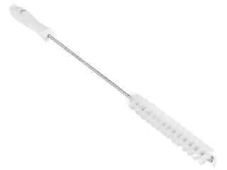 Pijpborstel Met Handvat Ø 20mm Medium Wit - 1
