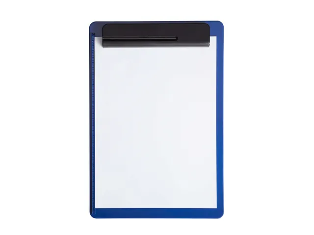 Porte-bloc MAULgo Plastique A4 Portrait Bleu