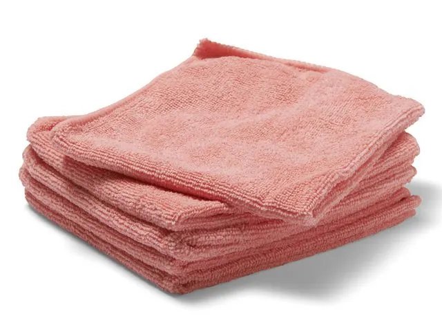 Brighton Professional Roze Gebreid Microvezeldoekje van 35x38 cm