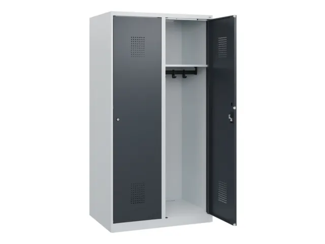 schoollocker,HxBxD 1530x800x500mm,2vak,vak B 400mm,cil.-slot