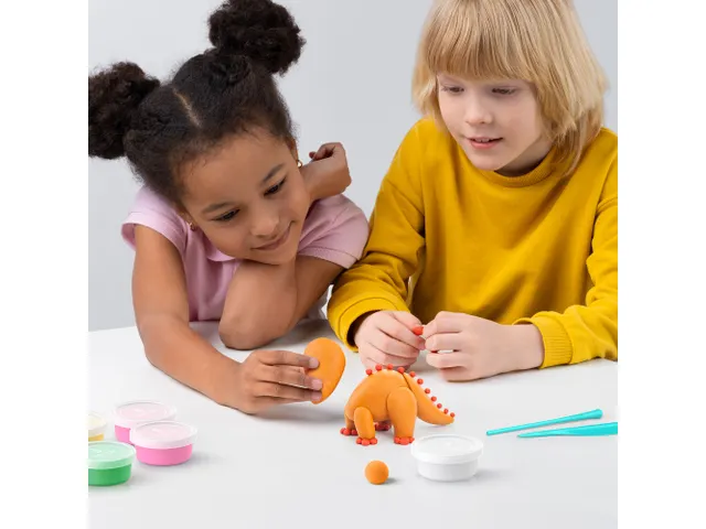 Hey Clay Klei set Dinos 15 delen