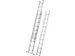 échelle télescopique polyvalente,3x8 échelons,lisse L 2,42-5,25m,al