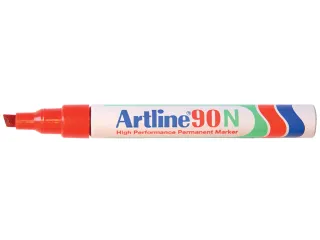 Viltstift Artline 90 schuin 2-5mm rood - 2