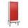 PBM-locker met bank,HxBxD 2120x800x815mm,2vak,vak B 400mm,cil.-slot