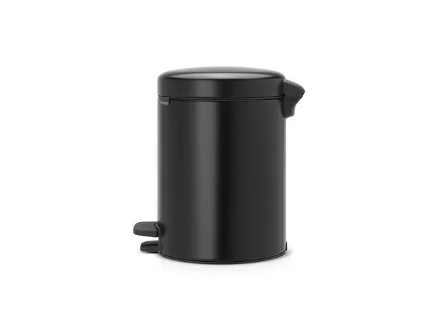 Pedaalemmer newIcon 5 liter mat zwart Brabantia