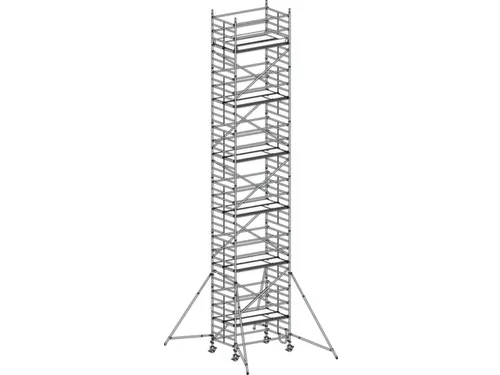 rolsteiger,reik H 13,4m,steiger H 12,64m,6platform(s),m. luik