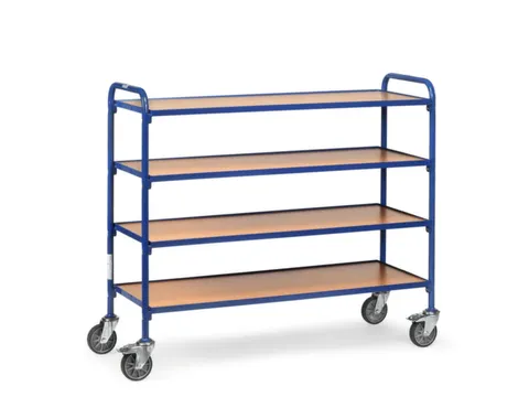 bijzetwagen,draagverm. 250kg,4etage(s),laadvl. LxB 1250x470mm