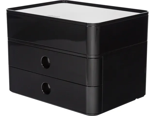 smart-box plus Han Allison 2 tiroirs et box jet noir