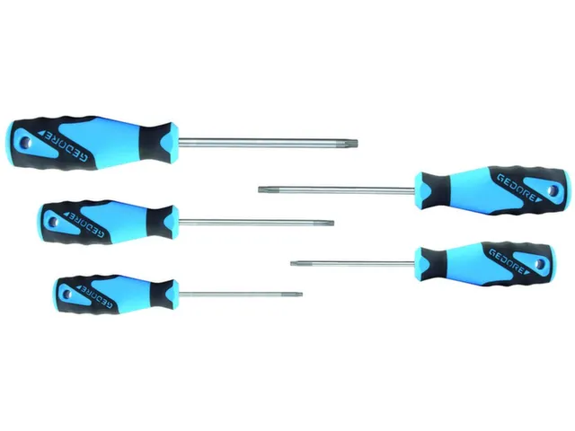 2163 TXB-05 3C schroevendraaierset 5-delig TX-pen T10-T30