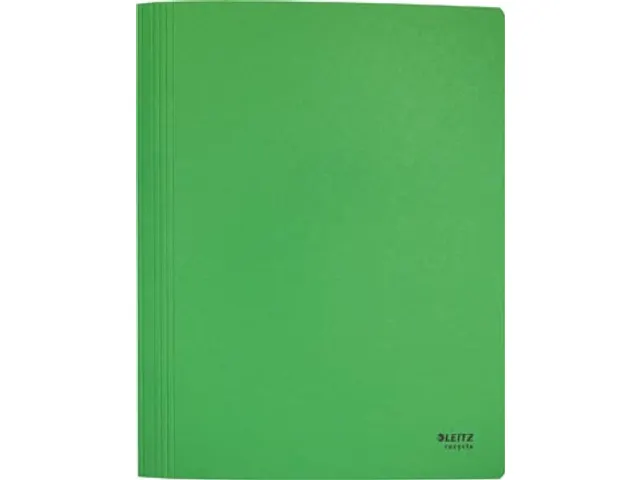 Recycle offertemap, uit karton, ft A4, groen