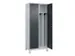 locker voor scheiding van kleding,HxBxD 1950x800x500mm,2vak