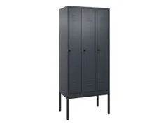 locker,HxBxD 2120x900x500mm,3vak,vak B 300mm,draaigrendel