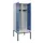 locker met bank,voor scheiding van kleding,HxBxD 2120x800x815mm,2vak
