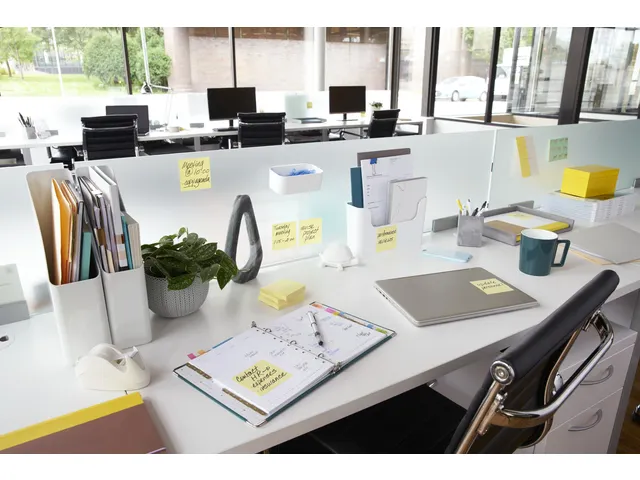 Memoblok Post-it 656 51x76mm canary yellow 12 stuks