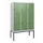 dubbeldekse locker,HxBxD 1950x1200x500mm,3x2vak.,vak B 400mm
