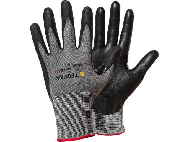 Tegera 465A snijbestendige allround handschoenen, grijs, maat 7, per 6