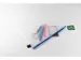 etui A4 PVC-vrij transparant met blauwe rits