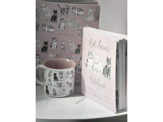 Carnet de notes Èccolo Cat Lover's ligne env.15x20cm 80g 256 pages