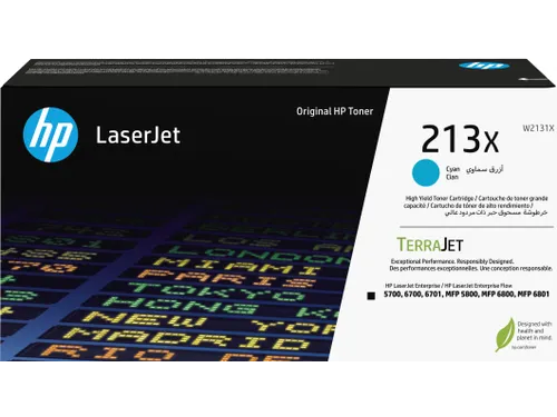 HP W2131X Toner Blauw Origineel 213X Hoge Capaciteit