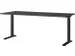 In hoogte verstelbaar bureau,HxBxD 680-910x1800x800mm,blad grafiet