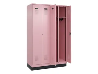 locker voor scheiding van kleding,HxBxD 1950x1200x500mm,4vak - 1