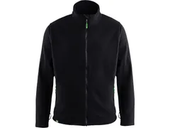 Fleece vest Arco Responsible zwart 3XL