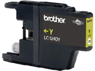 Inktcartridge Brother LC-1240Y geel - 2