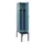 locker met bank,voor scheiding van kleding,HxBxD 2120x400x815mm,1vak