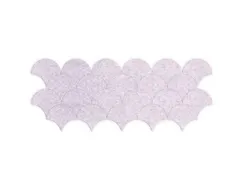 Akoestische PET-vilt Japanse Golf tegels lichtgrijs 30x26cm 22 stuks