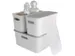 Sigma Home deksel voor 6L cube box transparant - 32,5x16,5x1,3cm